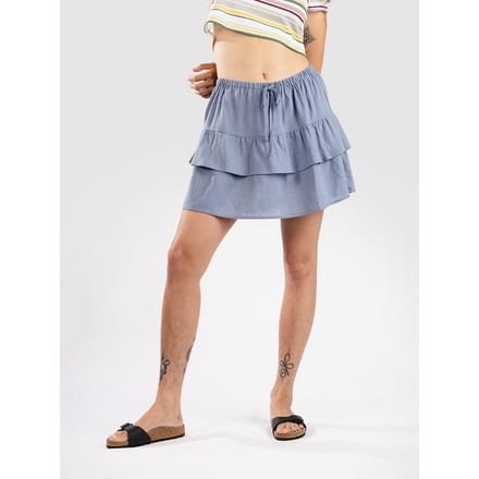 24 Colours 70861A Volant Rok blauw