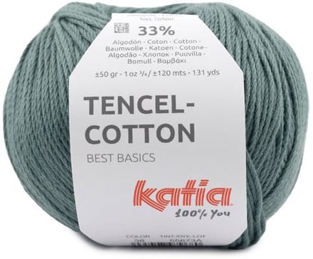 Katia Tencel-Cotton - 38 petrol - Lyocell/Katoen Garen
