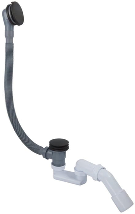 FugaFlow Efficiente Sobrado badafvoercombinatie met klikwaste mat zwart -