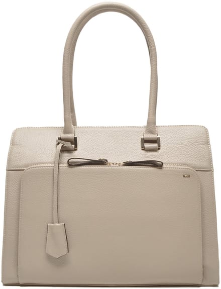 Berba | Avignon | Werktas | 15.6 inch laptoptas | Dames | Wit | Leer