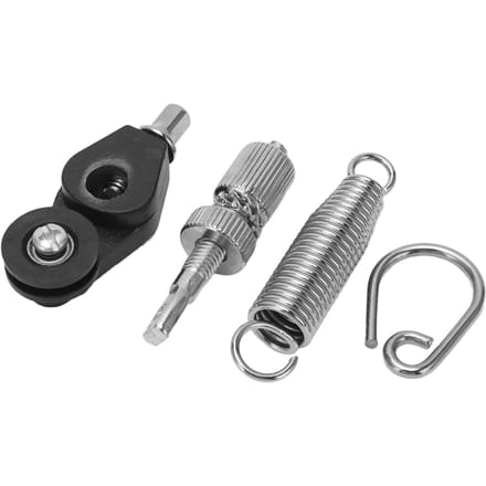 Basdrumpedaal Schroef Metalen Veerhaak Instrumentaccessoire voor Speelprestaties gray
