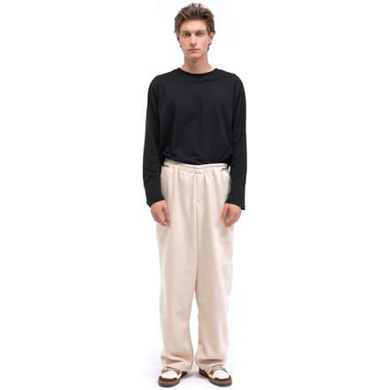 Heren Relaxed Fit Wijde Pijpen Instapbroek