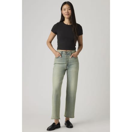 Levi's Ribcage Straight Ankle Jeans Größe: W25L27 | Straight Jeans Outlet | Damen