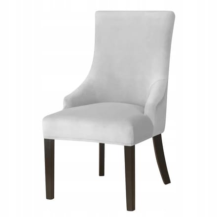 Toscana Stoelhoes Velvet Lichtgrijs - Dik & Duurzaam