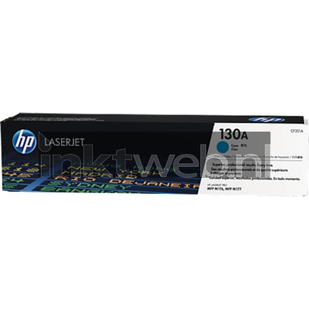 Tonercartridge hp cf351a 130a blauw
