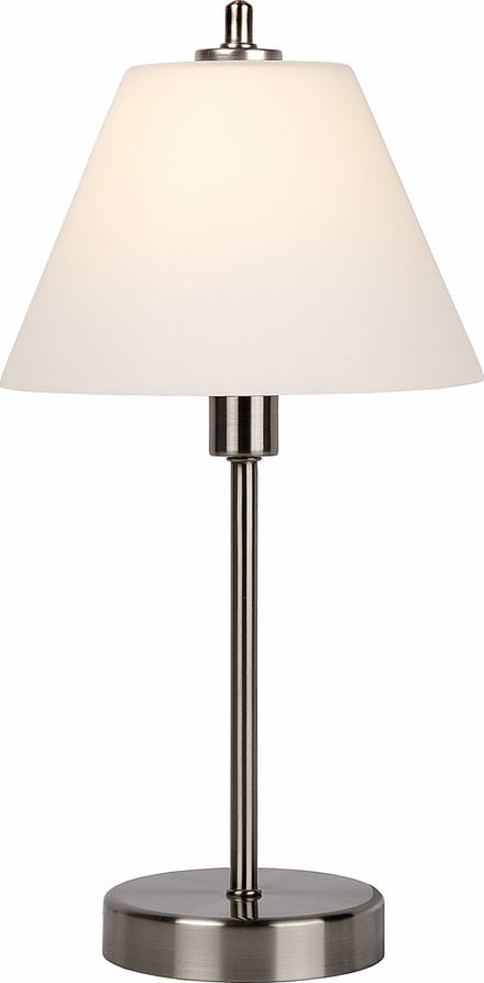 Lucide TOUCH - Tafellamp - Ø 22 cm - 1xE14 - Mat chroom