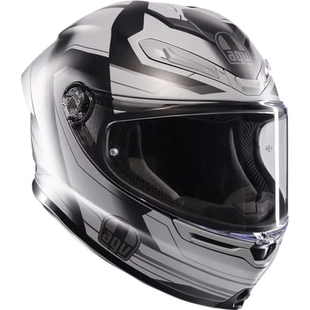 AGV K6 S E2206 Mplk Ultrasonic Matt Zwart Grijs Integraalhelm - Maat XL - Helm