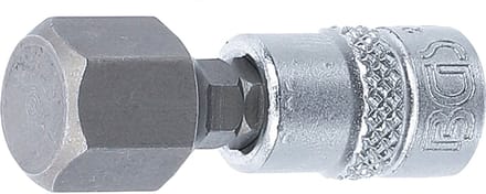 BGS Dopsleutelbit - 1/4 - binnenzeskant 12 mm