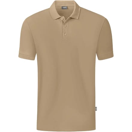 Jako Organic Polo Heren - Zand | Maat: M