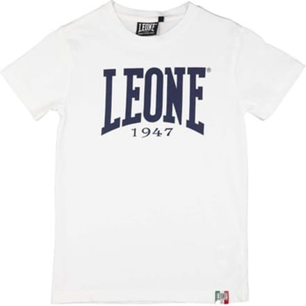 T-shirt Korte Mouw Leone 1947 Boy Short Sleeves Big Logo