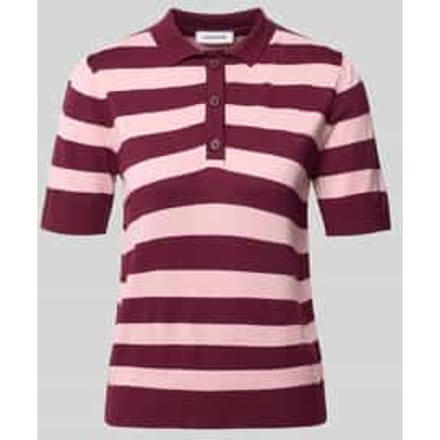 regular fit poloshirt van viscosemix