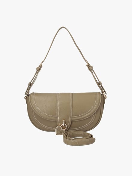 LIU JO schoudertas Corniola Saddle Mud Taupe