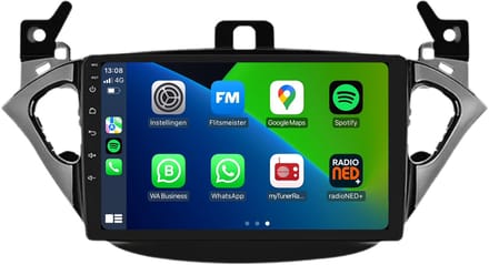 CarPlay autoradio geschikt voor Opel Adam | 2014 t/m 2019 | Android 13 | Draadloos Apple CarPlay & Android Auto | 2GB + 32GB | 8-Core processor | Davilon | 2025 model | 2014 2015 2016 2017 2018 2019 | Bluetooth & Wifi