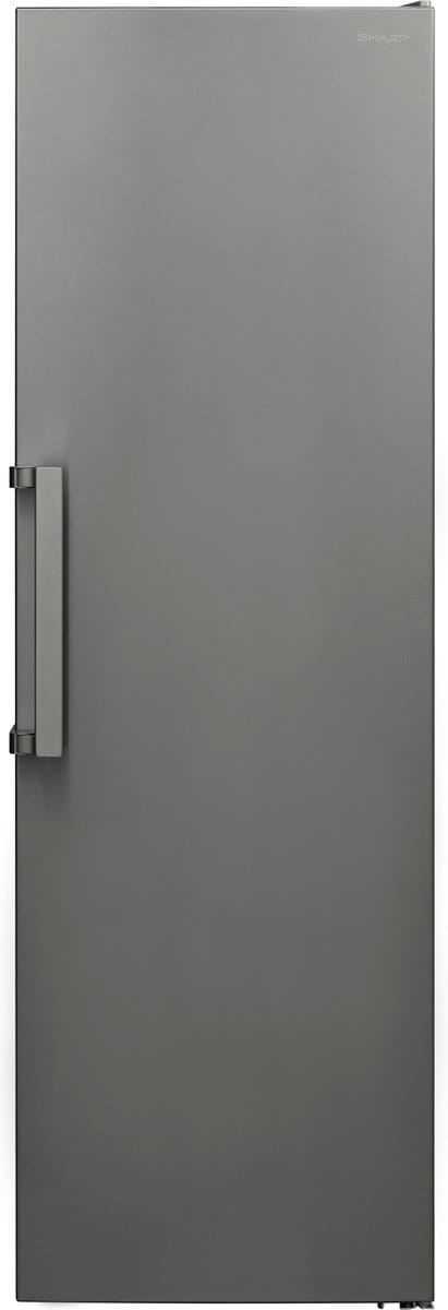 Sharp SJSC11CMXIDEU - kastmodel vriezer - 186cm - energie label D - 280 liter - No Frost - Zilver