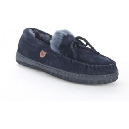 Warmbat Koala dk.navy dames pantoffel (gesloten hiel)