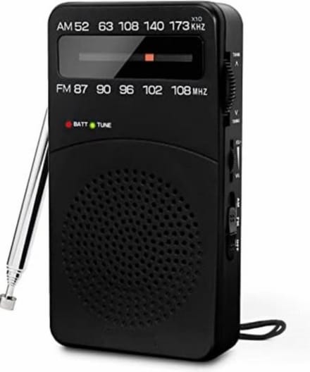 Noodradio - Draagbare Transistorradio - Perfect voor Onderweg