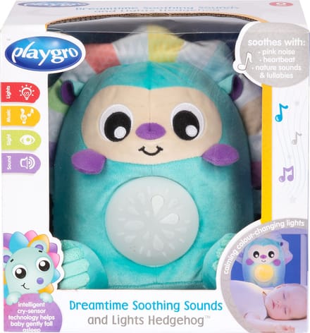 Dreamtime Soothing Sounds and Lights Hedgehog