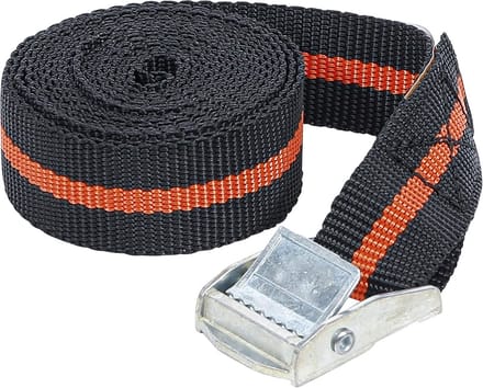 Spanband met snelsluiting 2,5 meter lang en 25 mm breed