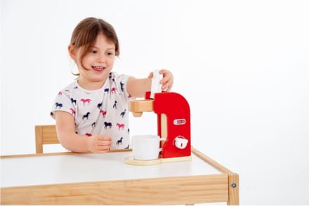 Viga Toys - Speelgoedkoffiezetapparaat - Beer