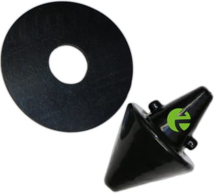 Zeck Fishing Disk Teaser Black 150g