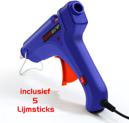 DW4Trading Professioneel Lijmpistool Hotmelt Inclusief 5 Lijmsticks - 80W 230V