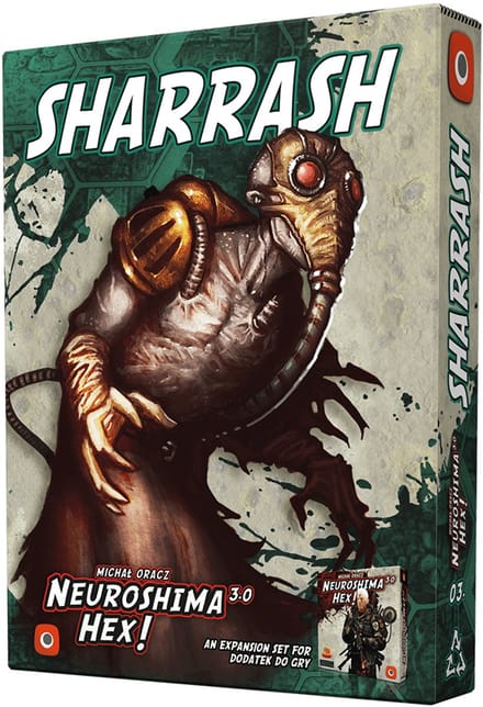 Neuroshima HEX 3.0 Sharrash - Bordspel uitbreiding - EN/PL