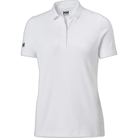 Helly Hansen Tech Crew Korte Mouw Poloshirt Wit L Vrouw