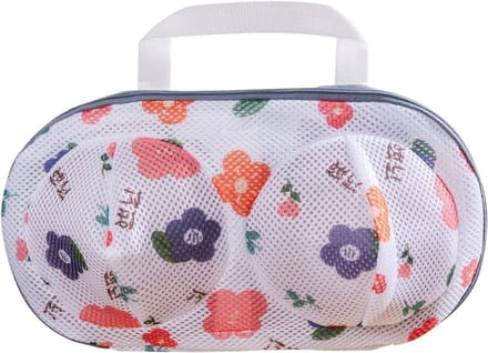 Wasmachine BH - Wasnet Rits - Kleding Beschermen - Duurzaam Polyester - 20x34 cm - Zonnebloem