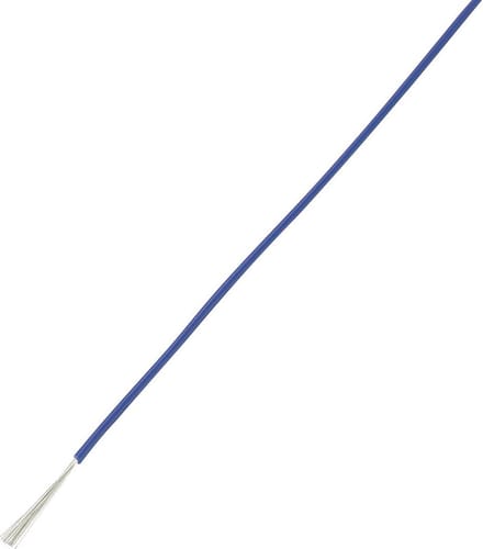 TRU COMPONENTS 1566854 Draad LiY 1 x 0.50 mm² Blauw 10 m