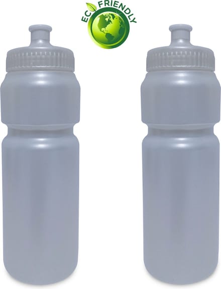 Drinkflessen 750ml x2 - 1.5Liter - Parelmoer