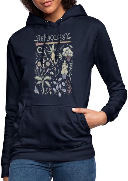 Harry Potter Herbology Botanisch Kruiden Ontwerp Hoodie Dames