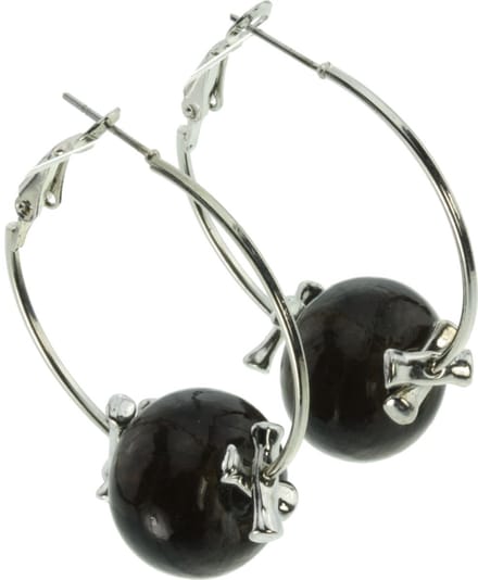 Behave - Oorbellen - Dames - Zilverkleur - Chique - Met Parel