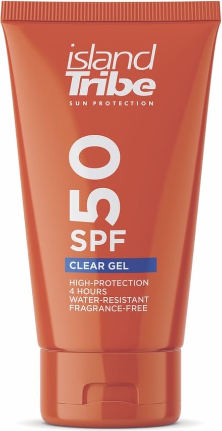 island Tribe SPF 50 Clear Gel 100ml