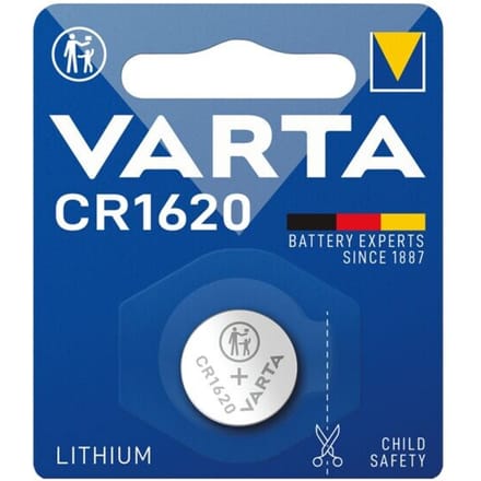 Batterij varta knoopcel cr1620 lithium blister 1stuk