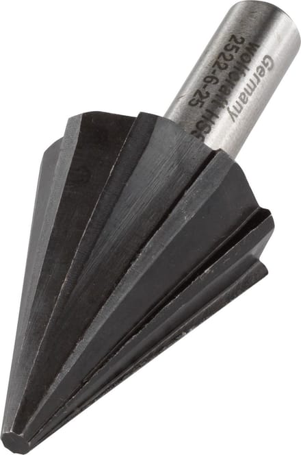 wolfcraft - Gatenfrees HSS, Ø 6–25 mm, ronde schacht - 2522000
