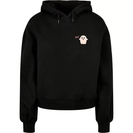 Dames Hoodie Merchcode Halloween - Boo Ghost
