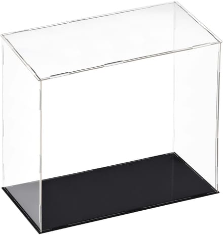 Dailygoods- Vitrinekast 4-zijdig Transparant Ontwerp - Vitrinekast