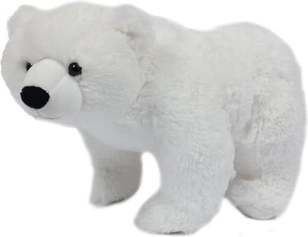 Pia Soft Toys - Pluche knuffeldier - IJsbeer staand 30 cm
