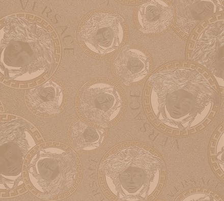SATIJN GLANZEND ROZE KLASSIEK BEHANG | Design - roze - A.S. Création Versace 5