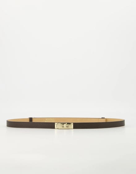 Teatro riem - Garcia - Wikkelriem - Leer - Donker bruin - One Size