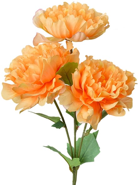 Clayre & Eef Kunstbloem 61 cm Oranje Kunststof