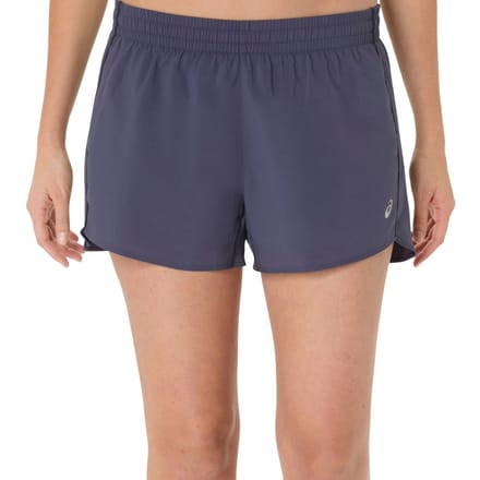 ASICS Core 4in Hardloopshorts Dames-Blaugrau