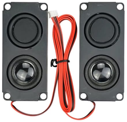 Double Cavity Speaker Set 8 ohm 5 watt 100 mm bij 45 mm