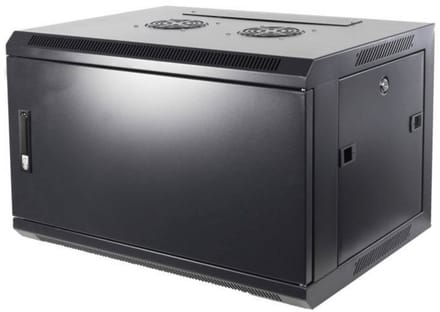 DSIT 4U wandkast met metalen deur 600x450x280mm (BxDxH) - serverbehuizing - serverrack - serverkast - 19 inch