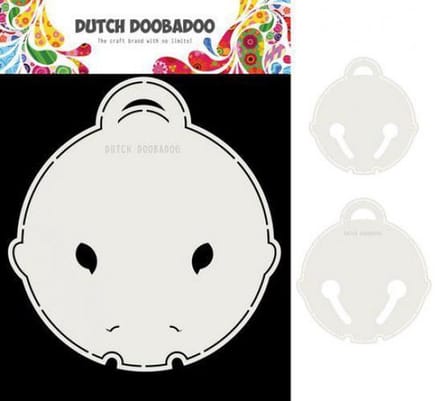 DDBD Card Art Kattenbel 2 set A5