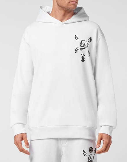 Sweatshirt Met Capuchon Hexagon