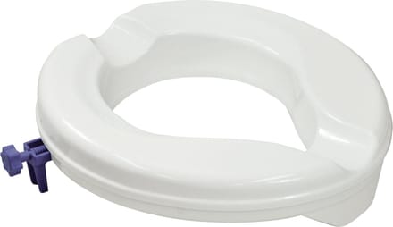 Aidapt Toiletverhoger 5 cm - Ergonomisch zonder deksel - Wit