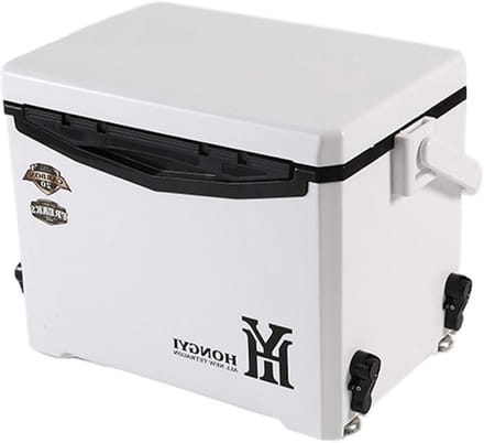 Harde koeler - IJskist - Picknick en reizen - Geavanceerde stabiliteit - 3.96 kg - Wit