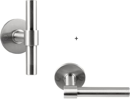 Formani Piet Boon deurklink rond rozet model T/T 15mm