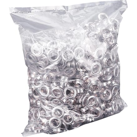 1000 stuks 12 mm ringetjes met ringetjes voor het decoreren, roestwerende leren ringen white